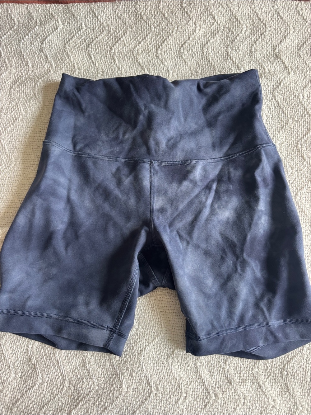 lululemon athletica Women’s High-Rise Black Bike Shorts